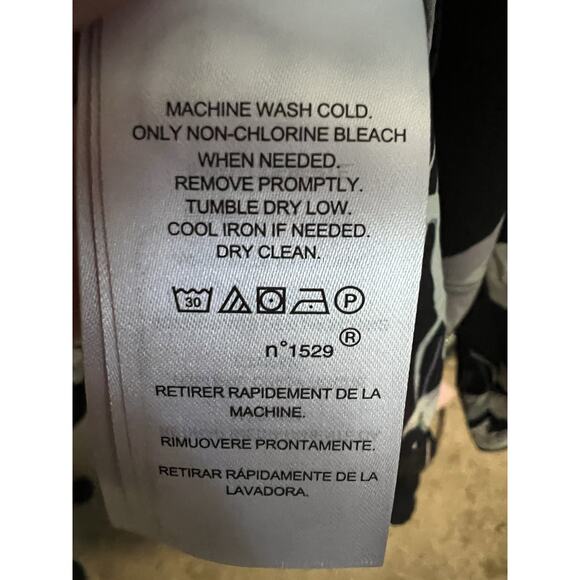 Lauren Ralph Lauren Shirt Womens Plus 2X Black Floral Long Sleeve Button Up NWT - Picture 8 of 9